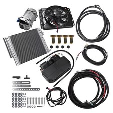 12v Universal Underdash Air Conditioner Electric Auto Car Ac Kit Fits Van Truck