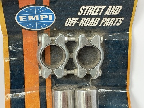 EMPI VW PARTS LOT TAIL PIPES WINDOW CRANKS COIL COVER BEETLE GHIA BUS DUNE BUGGY - Picture 3 of 12