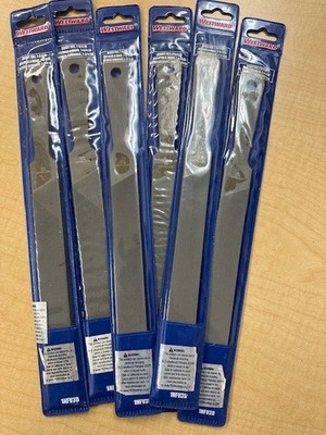 Westward 1NFV3 Handy File, American, 7-3/4 In L Double-Cut, Single-Cut  6PK.