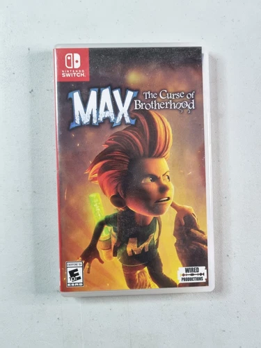 Max: The Curse of Brotherhood (Nintendo Switch, 2018) Video Game Complete