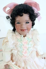 NIB 9" Wendy Lawton Doll ONLY OLIVIA African American Doll w/ COA & Box p