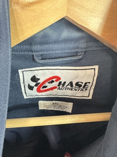 Vintage Blue/Red Nascar Chase Authentic Racing Jacket - Picture 3 of 3