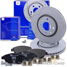 ATE POWERDISC BREMSSCHEIBEN Ø283 +BELÄGE VORNE FÜR CITROEN C4 PEUGEOT 207 307 