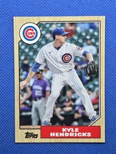 2022 Topps KYLE HENDRICKS Season Ticket Holder Giveaway card CHICAGO CUBS