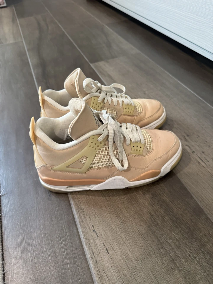 Tamanho 9 - Air Jordan 4 retrô cintilante com - Imagem 4 de 4