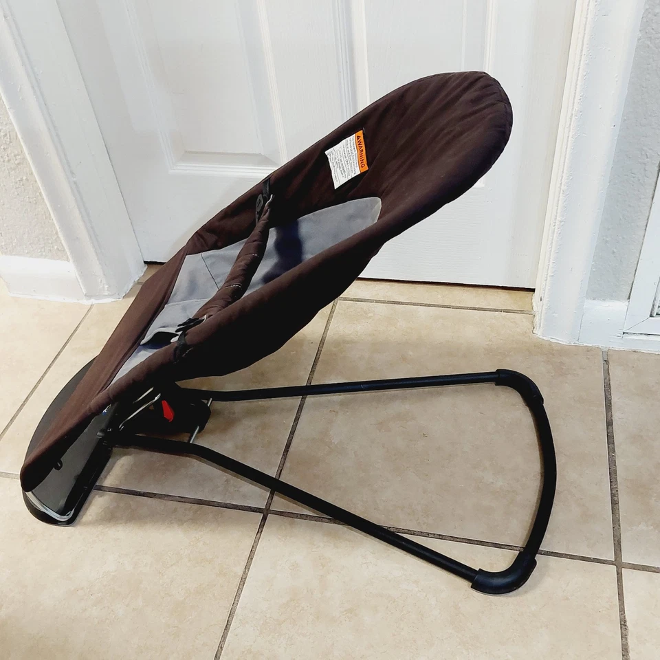 Silla de bebé Baby Bjorn asiento gorila para niños, marrón Foto 4 de 4