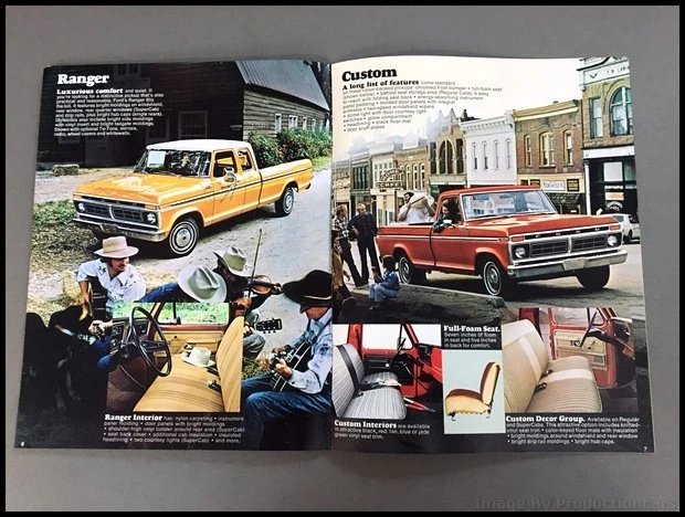 1977 Ford F-100 F-150 F-250 F-350 pickup Truck 16-page Sales Brochure Catalog Foto 4 de 4