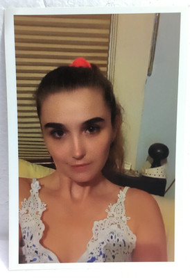 Found Color Photo American Girl Close-Up Selfie 4'' x 6''