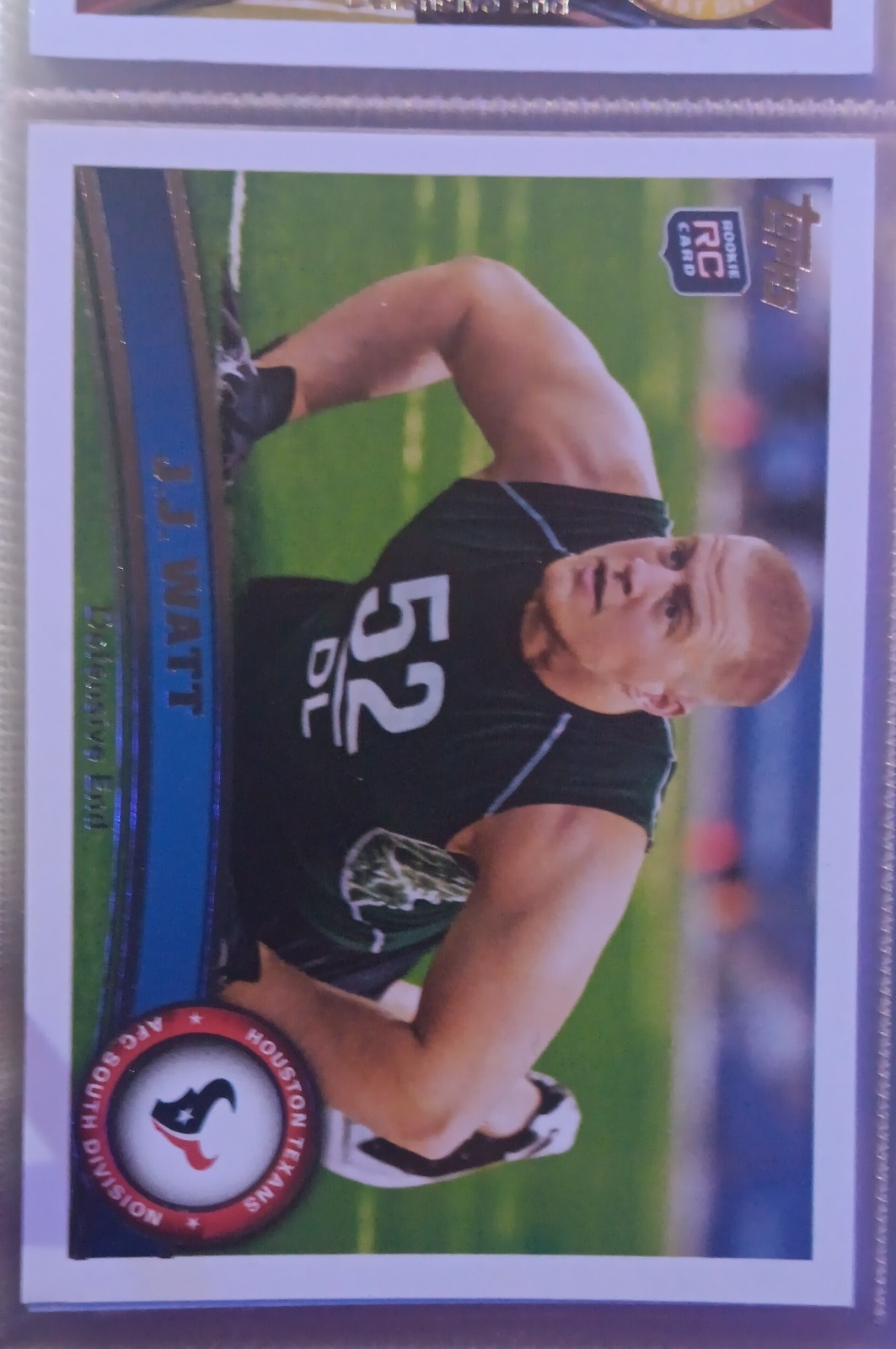 GMA 10 Gem Mint JJ J.J. WATT 2012 TOPPS ROOKIE CARD - Texans Cardinals