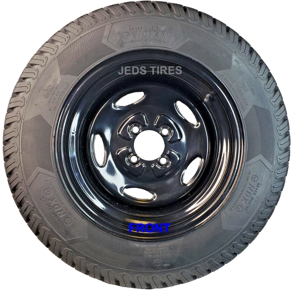 Conjunto de neumáticos algunos SCAG V-Ride II 61" 24x12.00-14 FUNCIONAN PLANOS reemplazar 24x12.00-12 Foto 4 de 4