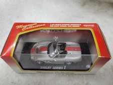 Kyosho Shelby Series 1 Silver Red 1/43