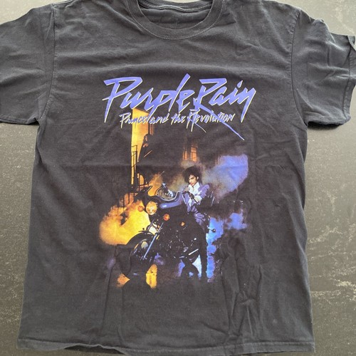 Prince And The Revolution T Shirt Purple Rain Large The Prince Estate Official - 第 1/3 張圖片