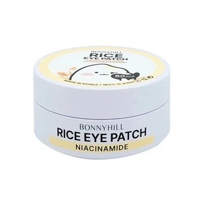 Hydrating Rice Under Eye Patches 60 pcs with Niacinamide Hydrogel K-Beauty