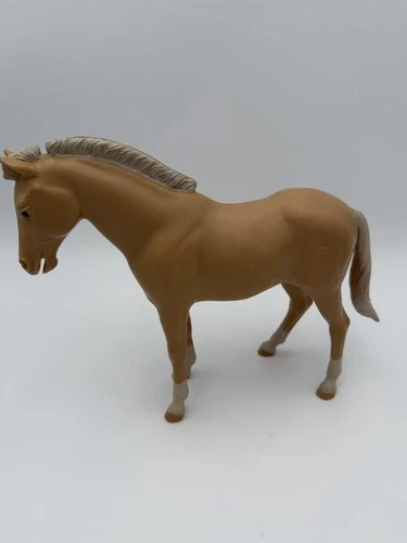 Vintage Marx Johnny West Palomino Horse Poncho/Pancho Pony 1960’s