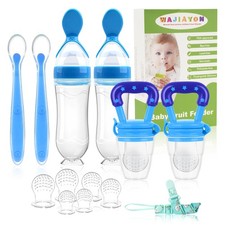 Baby Fruit Feeder Pacifier - 6 Pack  2 Infant Food Pacifier  2 Baby Food Di...