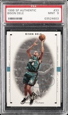 1998 SP AUTHENTIC #33 BISON DELE PSA 9