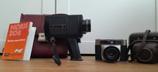 Konvolut Vintage Kameras Zeiss Ikon Contenss & Noris 30S Super 8 Analog