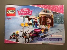 LEGO Disney - 41066: Anna & Kristoff's Sleigh Adventure - RETIRED - 99% Complete