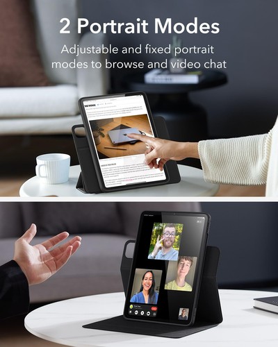 ESR für iPad Pro 13 Hülle (2024) mit Stifthalter abnehmbare Magnetabdeckung - Bild 6 von 9