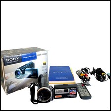 Sony HDR-PJ260V 16 GB High Definition Camcorder Cables Remote Manual