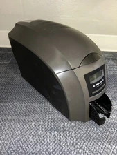 TESTED AlphaCard PRO 500 Color ID Card Badge Printer USB Ethernet