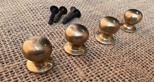 Stag Minstrel Brass Drawer Pulls Set of 4