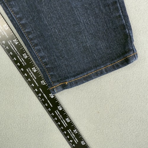 Old Navy Jeans Womens 12 Regular Mid Rise Curvy Profile Straight Leg Denim Pants - Picture 8 of 10