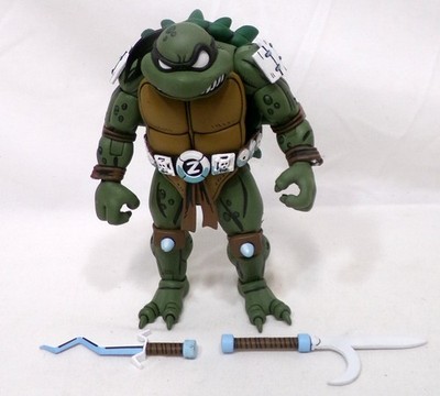 NECA Teenage Mutant Ninja Turtles Mirage Slash 7'' Figure Damaged Incomplete