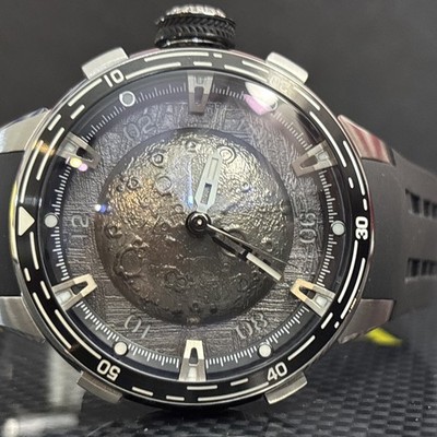 Invicta Reserve Celstial 70094 Gry/blk 46mm Auto Watch Carbon Fiber Box-FS