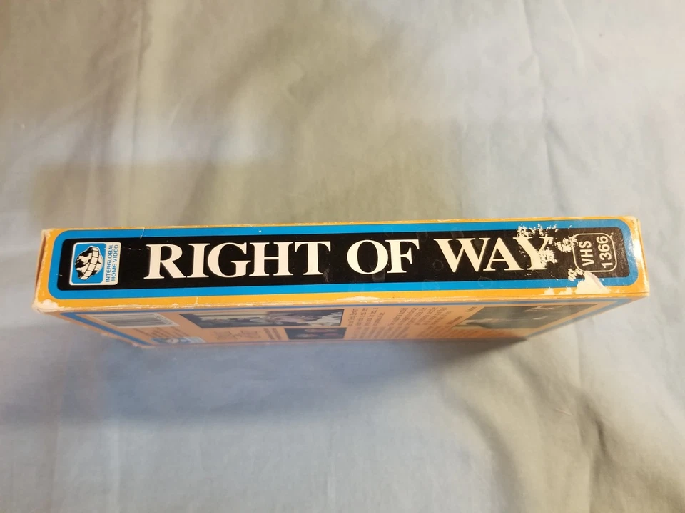 Right of Way (1983 TV Movie - James Stewart, Bette Davis) ~ VHS Foto 4 de 4