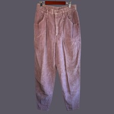 Vintage 80s Lee Pleated High Waist Corduroy Pants