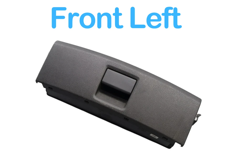 Caja de almacenamiento inferior asiento delantero izquierdo audi a6 a6 quattro 12-18 negro fabricante de equipos originales Foto 3 de 4