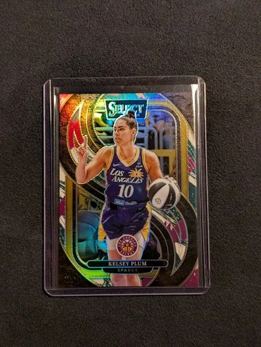 2025 Panini Select WNBA KELSEY PLUM JAZZ PRIZM SPARKS SSP