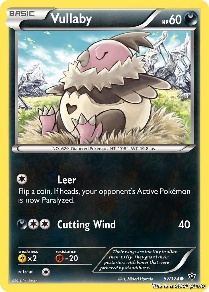 Pokemon Vullaby [FCO - 57/124 LP]