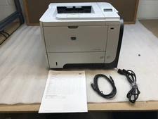 HP Laserjet P3015 Monochrome Laser Workgroup Printer - Toner Inc 9.5K Pg ct