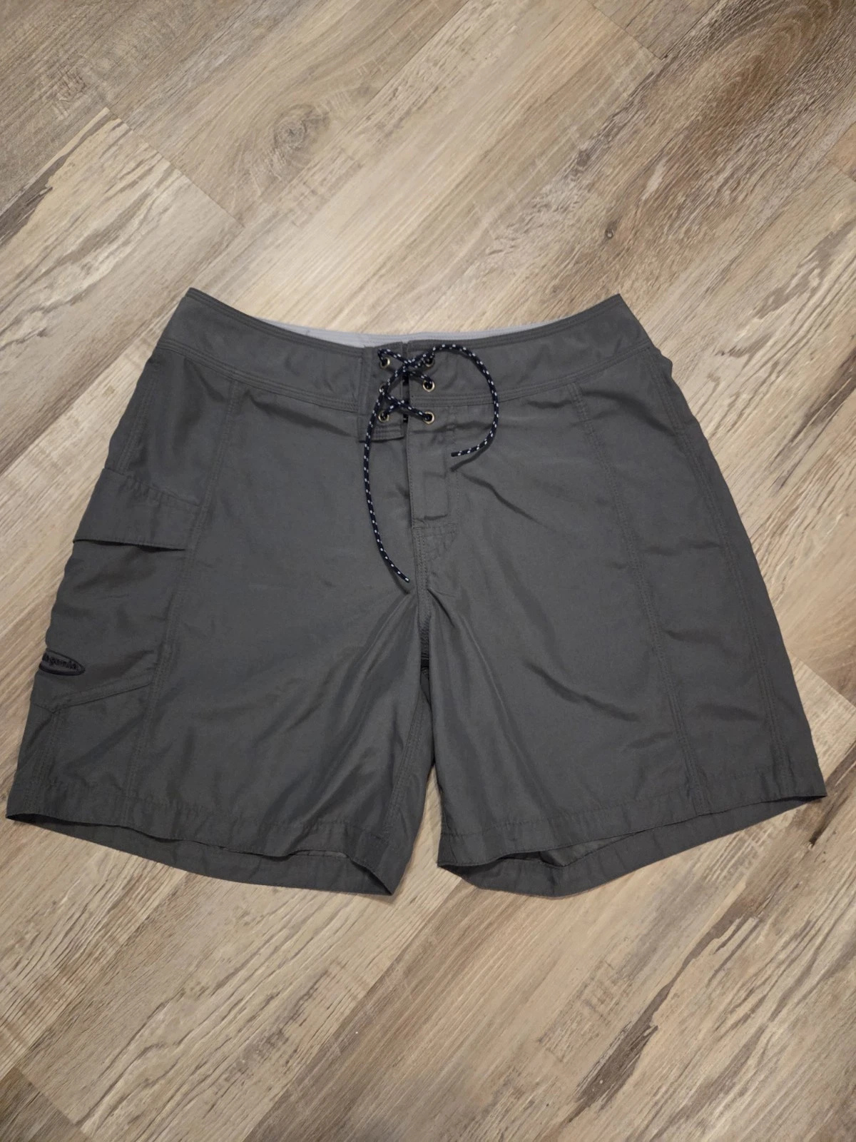 Patagonia Women's Floater Board Shorts Gray Vintage Sz 7