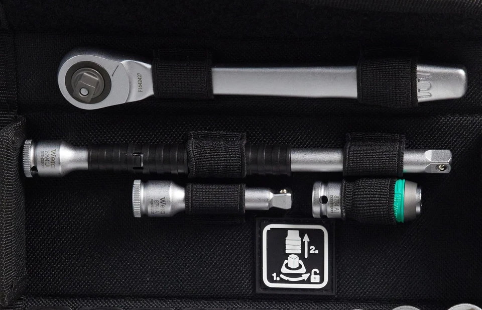 Wera Tools 8100 SA 8 Metal Multi Wrench 1/4 Inch 28 PC Switch Lever Metric - Image 4 of 4