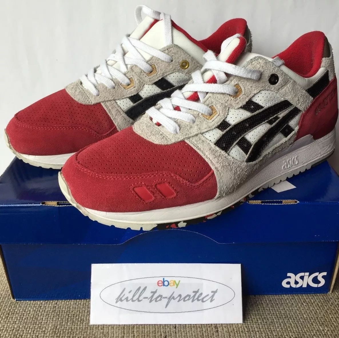 AFEW x GEL LYTE III " KOI" Sz UK10 H51NK0190 25th Anniversary 2015 | eBay