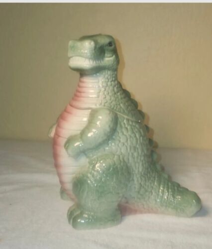 Vintage Rare "T Rex Dinosaur Cookie Jar" Godzilla? - Picture 1 of 12