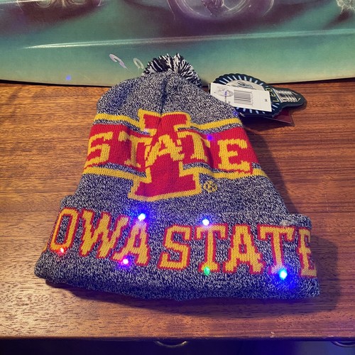 iowa state cyclones winter hat pom 