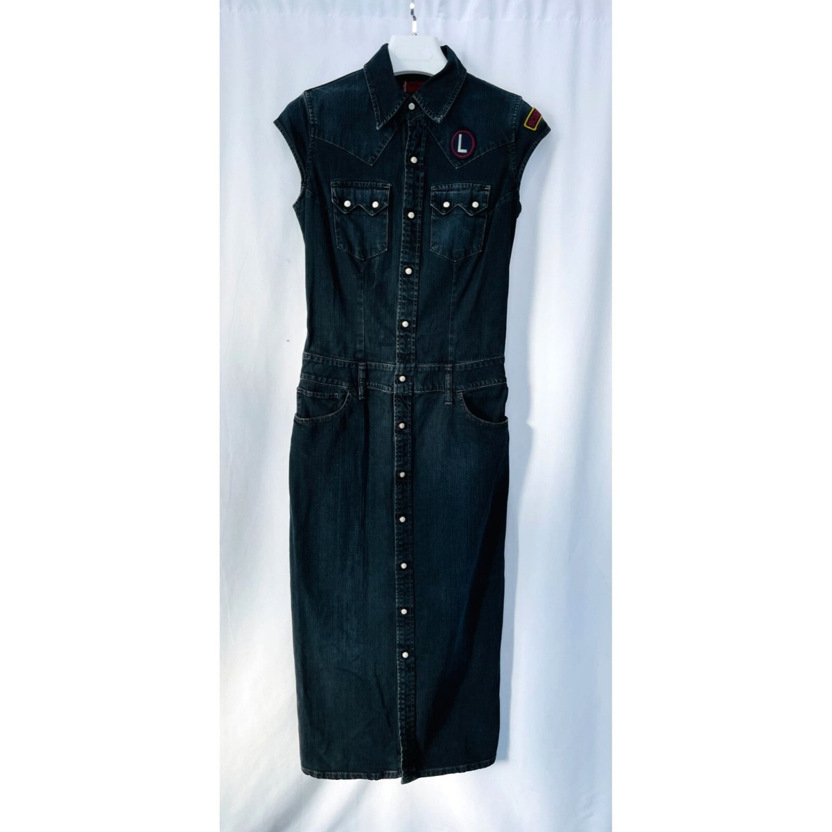 Levi's Red Tab Vintage Denim Dress Women's Sz S