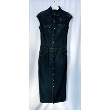 Levi's Red Tab Vintage Denim Dress Women's Sz S