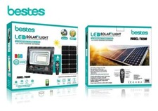 Faro LED 200-300-400-500-800W Pannello Solare Luce Fredda Faretto LED Giardino
