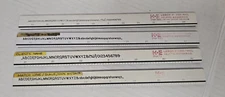 Vintage Lot 4 K&E Keuffel Esser Leroy Lettering Template Guides Rulers Drafting