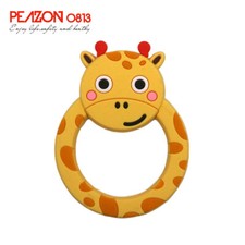 Kids Giraffe Baby Teether Chewable Silicone BPA FREE, Yellow, New in Package
