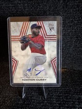 2023 Topps Series 1 - Baseball Stars Autographs Xzavion Curry #BSA-XZC (AU, RC)
