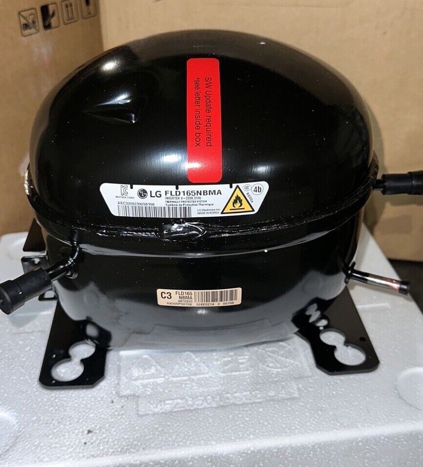 OEM LG Compressor TCA36811409 (FLD165NBMA) – Genuine -  Fast 2days FedEx Deliver