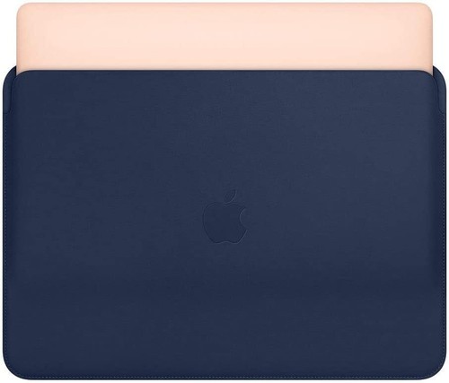 GENUINE APPLE LEATHER SLEEVE FOR MACBOOK PRO AIR 12 13 15 16" CASE BLACK BLUE - 第 13/22 張圖片