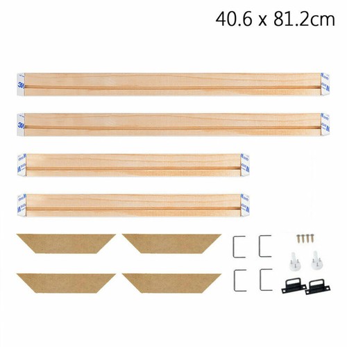 DIY Sturdy Wood Bar Stretcher Strip Art Frame For Canvas Painting Multiple Sizes - Picture 68 of 82