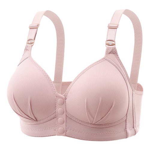 Women's Nursing Bra Push Up Anti Sagging Front Open For Breastfeeding - Picture 10 of 26